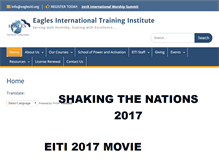 Tablet Screenshot of eaglesiti.org
